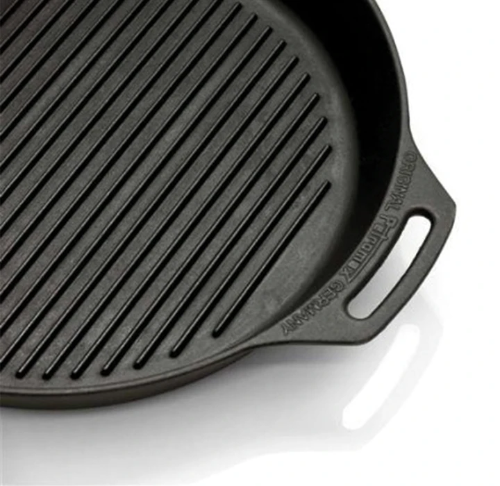 Petromax Cast Iron Grill Skillet 35cm Met Twee Handvaten 3 Petromax Cast Iron Grill Skillet 35cm Met Twee Handvaten - Afbeelding 2