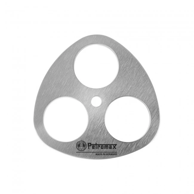 Petromax D-Ring Driepoot Plaat Met Haak En Ketting 4 Petromax D-Ring Driepoot Plaat Met Haak En Ketting - Afbeelding 2